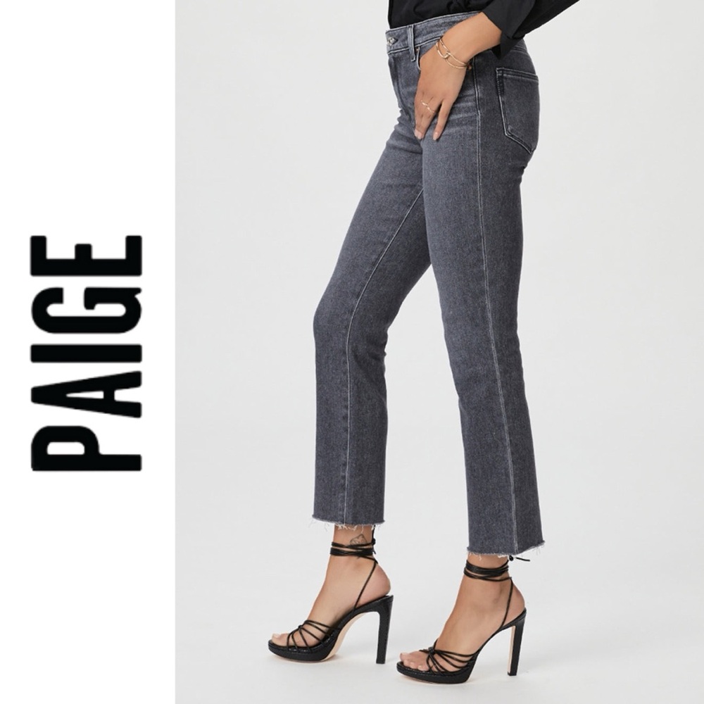 FREE 🖤 PAIGE Cindy Jeans in Ash Black